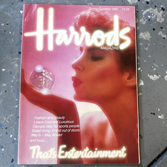 Other - Harrods Magazine Spring/Summer 1982 FASHION  Shopping Catalog